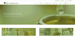 Desktop Screenshot of biolonreco.ca